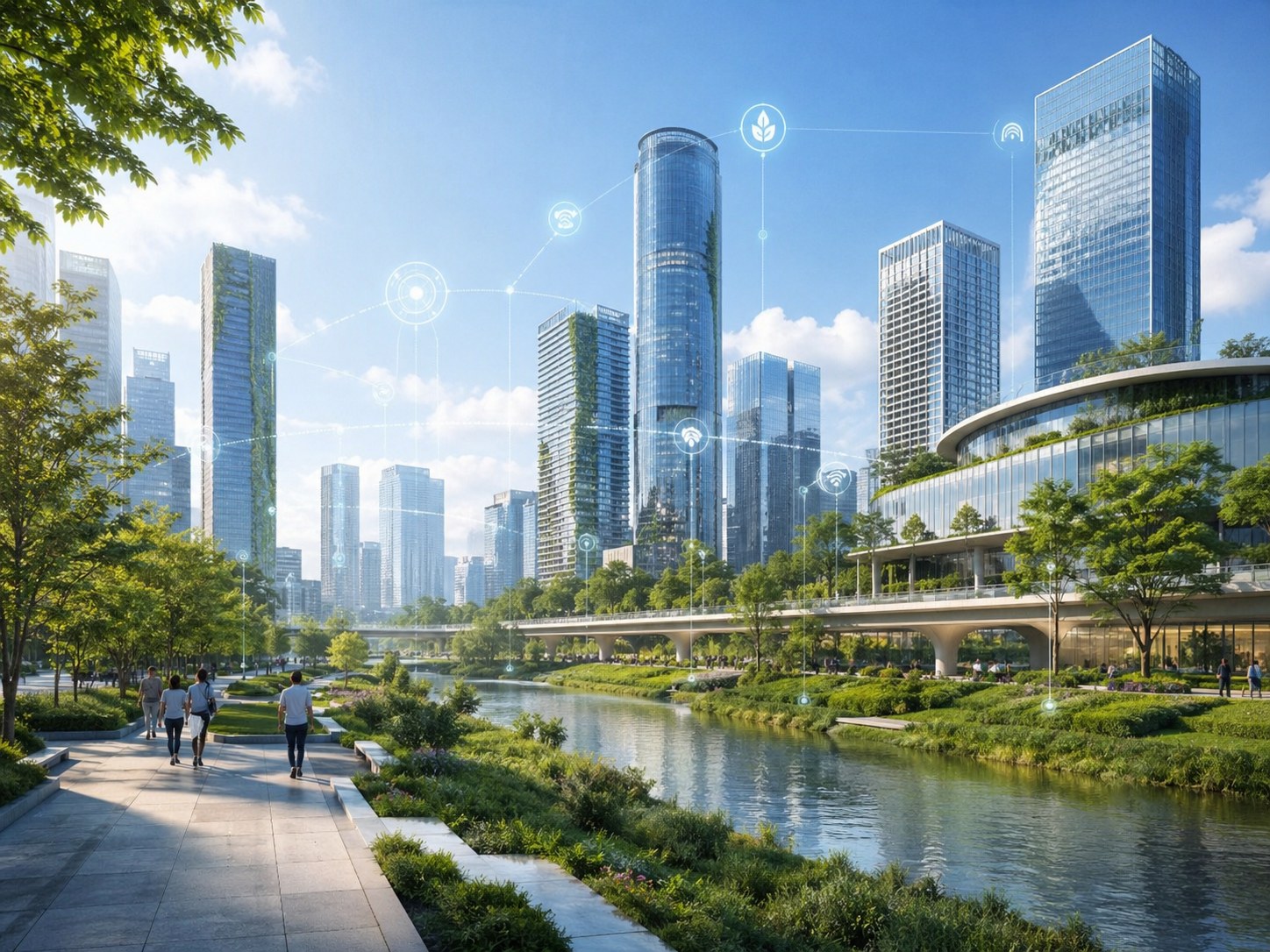 Thành phố xanh thông minh với công nghệ IoT